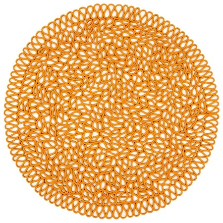 Safavieh 5 x 5 ft. Novelty Hand Knotted Round Area Rug Orange & Green NOV701P-5R